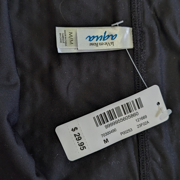 La vien rose textured high leg bikini bottom - Picture 6 of 7